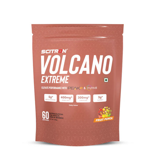 Scitron Volcano Extreme Pre-Workout 60ser (With PEAK ATP & MyHMB)