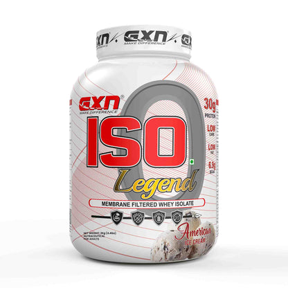 GXN Iso Legend Milkshake 4.4 lbs, Low Carb