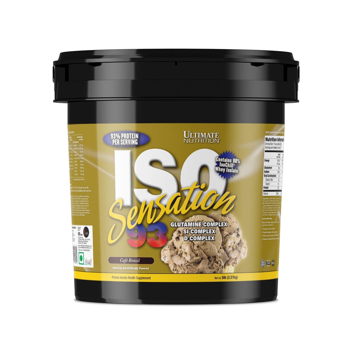 Ultimate Nutrition ISO Sensation 93 - 2.26 Kg (5 Lb)