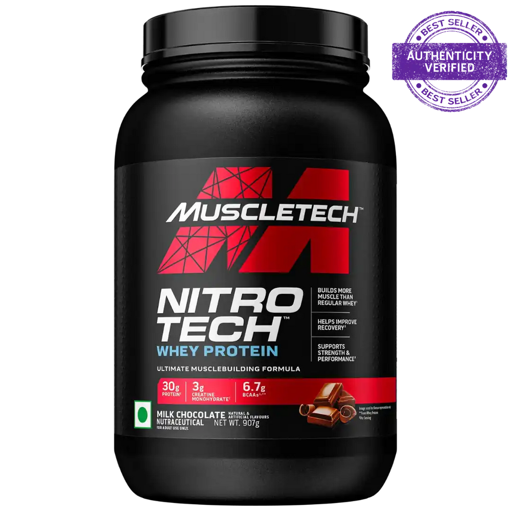 MUSCLETECH™ NITRO-TECH™  WHEY PROTEIN 4 LB