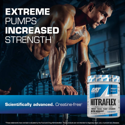 GAT Sport Nitraflex Advanced Pre Workout -Pack of 30 Servings