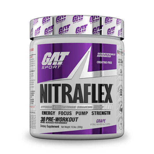 GAT Sport Nitraflex Advanced Pre Workout -Pack of 30 Servings