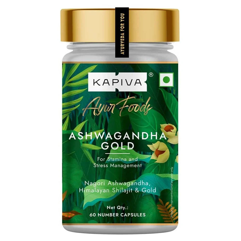 Kapiva Ashwagandha Gold 60 Capsules