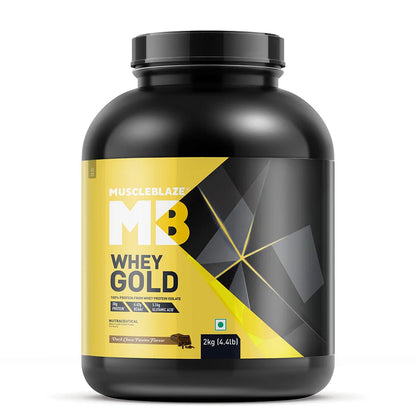 MuscleBlaze Whey Gold 100% Whey Protein Isolate