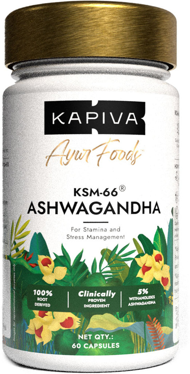 Kapiva Ashwagandha GOLD 60 Capsules