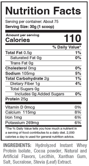 ANS Performance N-ISO Hydro Whey Isolate Protein 1.8Lbs (817g)