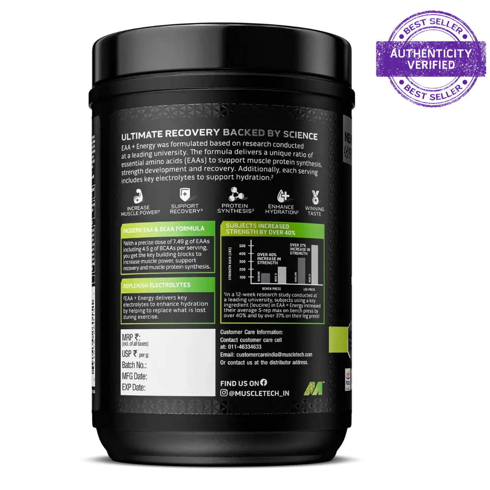 Muscletech™ EAA+ Energy 30 servings