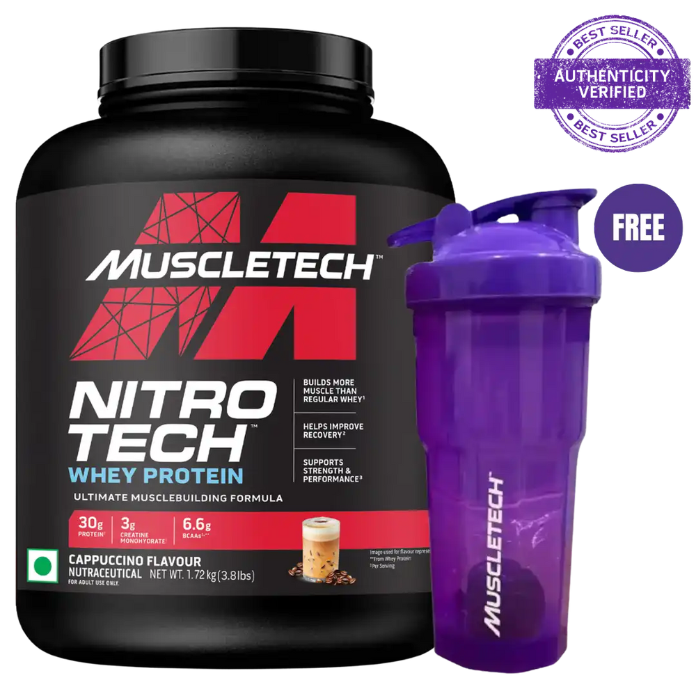 MUSCLETECH™ NITRO-TECH™  WHEY PROTEIN 4 LB
