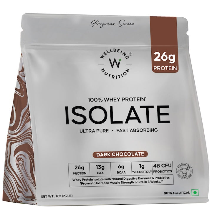 Wellbeing Whey Protein Isolate Dark Chocolate
