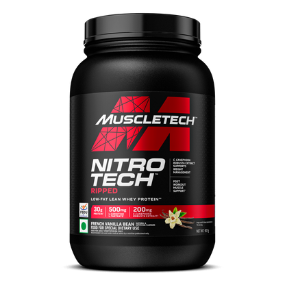MUSCLETECH NITRO-TECH RIPPED WHEY PROTEIN 4 LB